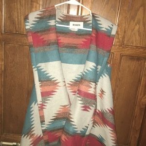 Aztec poncho never worn